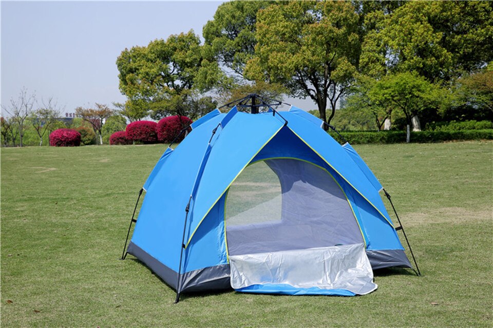 Cheap Goat Tents Backpacking Tent 1 2 Person Lightweight Pop Up Tent Single Layer Outdoor Travel Windproof Waterproof Awning Tent 4 Season Picnic   